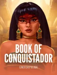 book of conquistador game logo