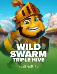 wild swarm triple hive game logo